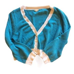 HP! 🎉 Turquoise BB Dakota cardigan